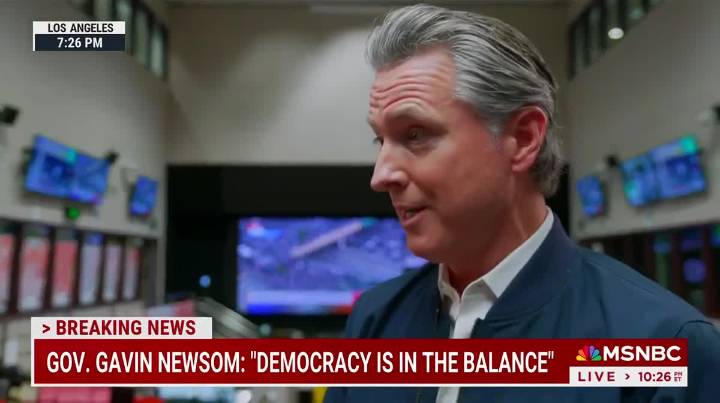 Gavin Newsom: Trump Is A Stone Cold Liar