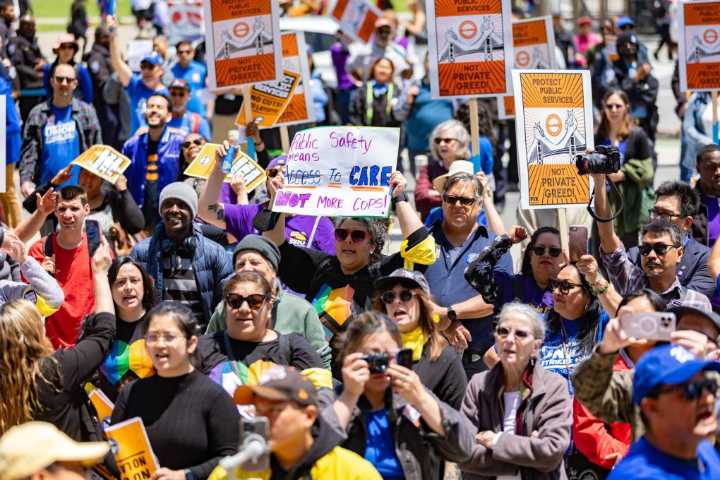 SF Labor Unions, Community Groups Decry Budget Cuts at City Hall