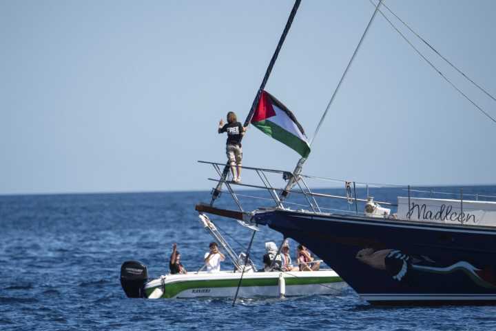 Israel vows to prevent an aid boat carrying Greta Thunberg and other activists from reaching Gaza