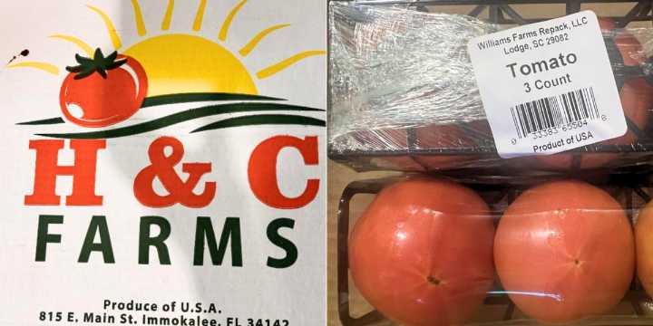 Recalled tomatoes sold in Carolinas, Georgia now pose risk of death, according to FDA