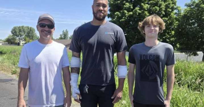 'SUPERHEROES': Three Good Samaritans rescue local woman from sinking car in Chubbuck canal