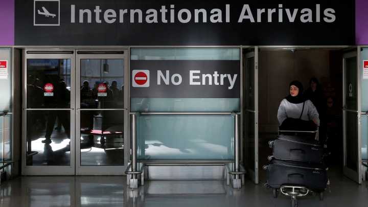 Trump's travel ban immigration enforcement