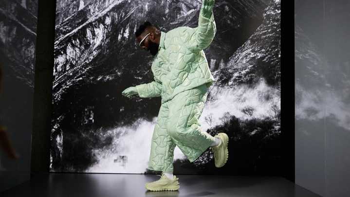 Tobe Nwigwe Talks Trailgrip Sneaker Collab With Moncler at NYC Event