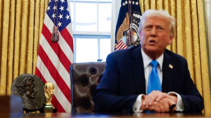 Trump’s travel ban allows athletes from affected nations into US for the World Cup and Olympics. Fans may be stuck at home