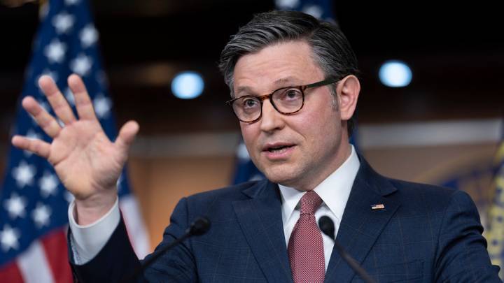 House Speaker Johnson says California Governor Newsom should be 'tarred and feathered'