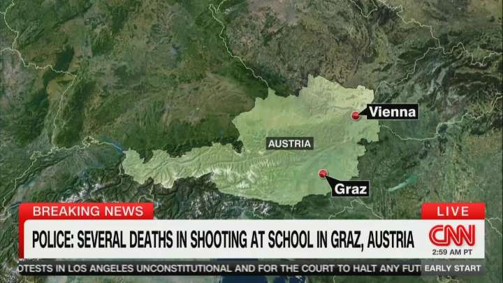 JUST IN: At Least 8 Killed in Shooting at Austria School, Several Others Injured