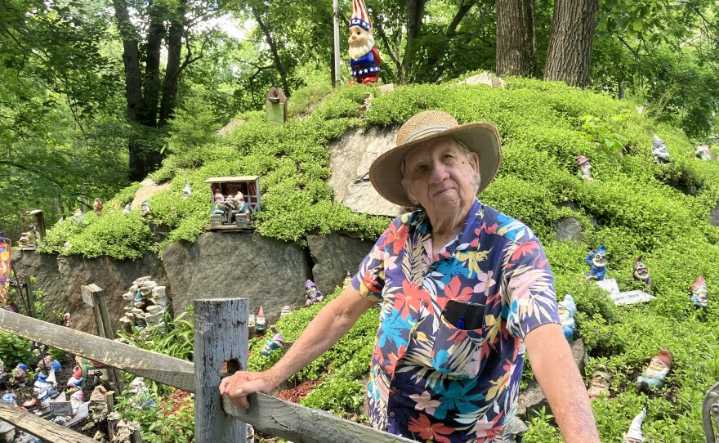 Oh “gnome” he didn’t! A walk to Baltimore County's Gnome Hill