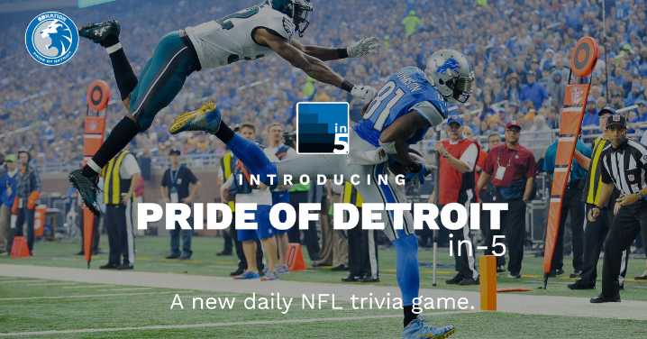 Lions trivia: Your in-5 daily game, Saturday edition