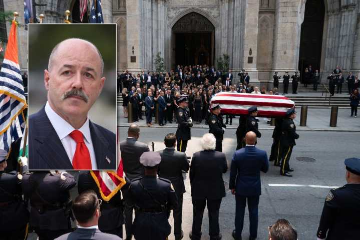Funeral service for Bernie Kerik
