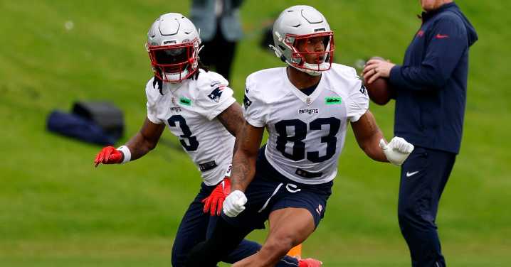 Patriots assistant coach Todd Downing happy with young wide receivers’ work ethic