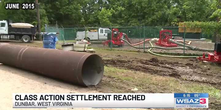 Class action settlement in the 2015 Dunbar water main break