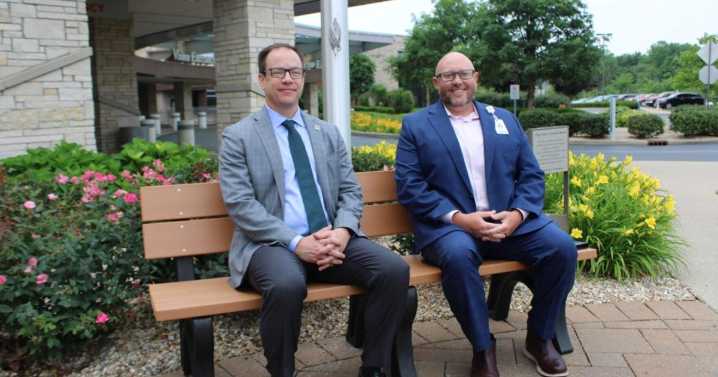 Bench, flagpole honor donors at Good Samaritan