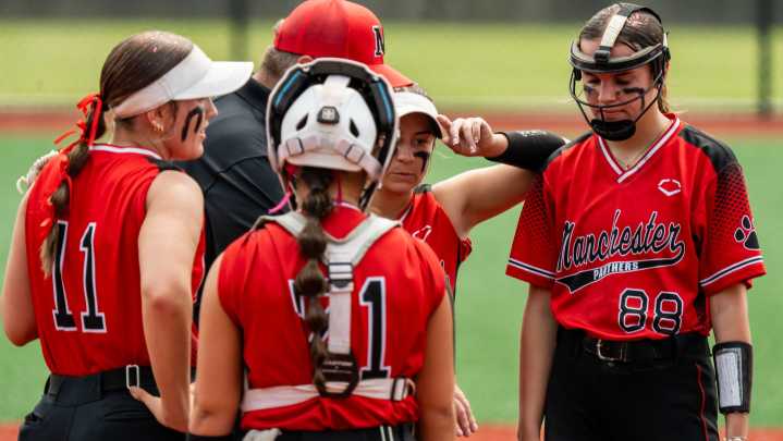 Manchester vs Liberty Union, softball state semifinal