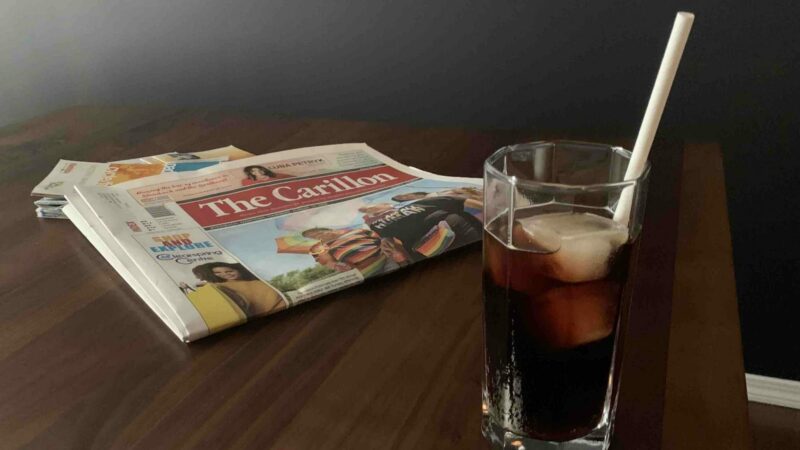 Paper Straw Totally Disintegrates Before Mennonite Man Gets to the Bottom of His Papsi