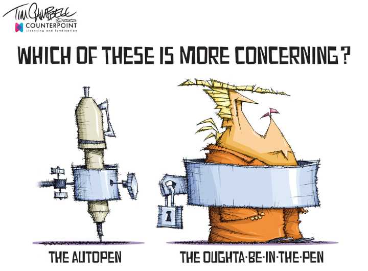 Cartoon: Which is more concerning?