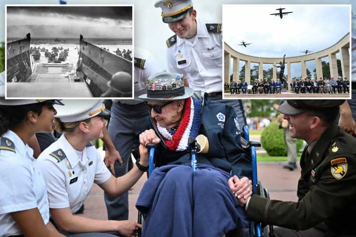 D-Day veterans gather in Normandy to mark 81st anniversary of WWII landings