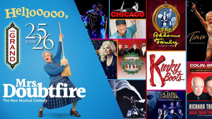 What shows are coming to The Grand Theater in Wausau for…