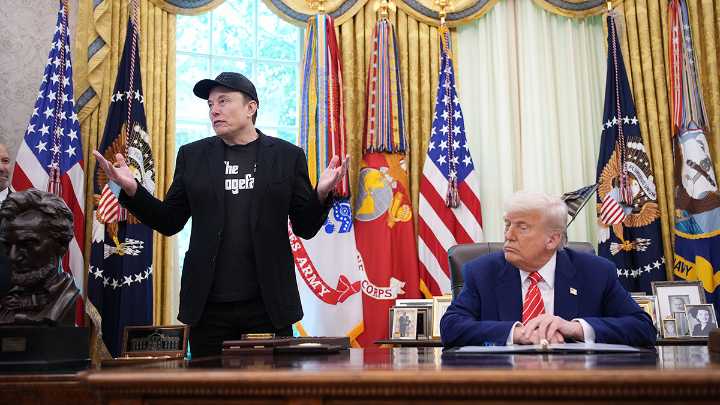 Emboldened Elon Musk breaks with Trump’s agenda