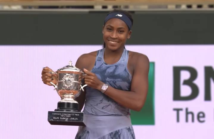 Coco Gauff wins second Grand Slam title at French Open