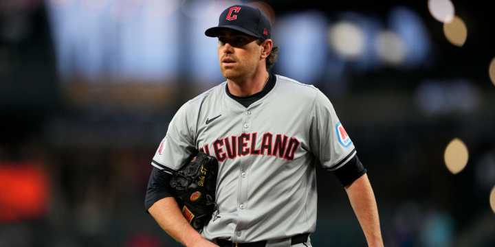 Shane Bieber scratched from rehab start due to soreness