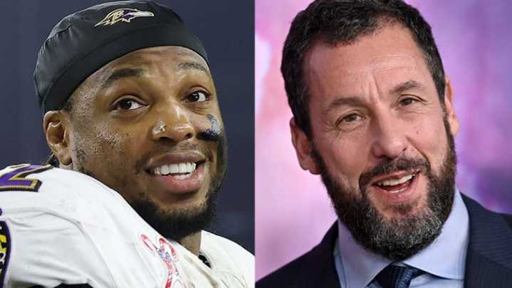 Adam Sandler will cast Ravens RB Derrick Henry in movie if he rushes for 2K yards