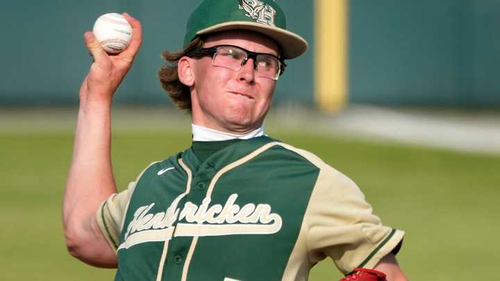 Hendricken takes Game 1 over Cumberland in baseball title series