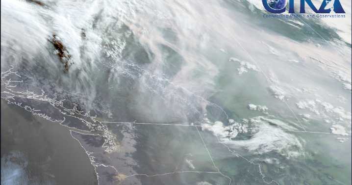 Thin layer of Canada wildfire smoke moves over the Inland Northwest