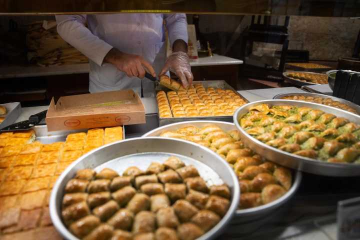 A baklava crawl in the Turkish city that’s obsessed with the pastry