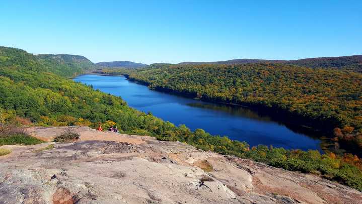 Porcupine Mountains Wilderness State Park features Lake of the Clouds