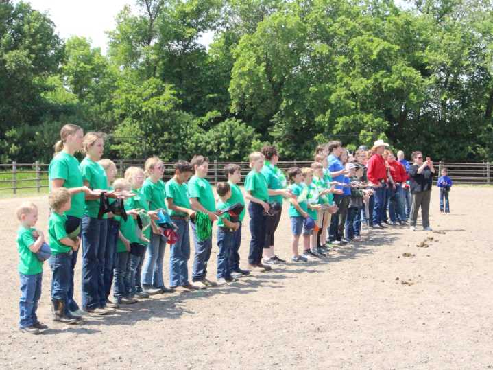 4-H members are recognized for leadership and dedication at Friday's Zone Rally in Boissevain