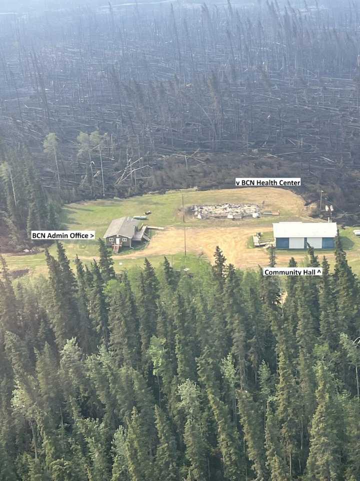 Nearly half of northern Alberta community destroyed as wildfires flare
