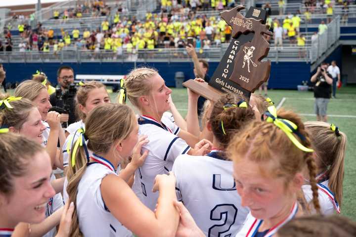 See photos as South Lyon faces off against Hartland in the girls lacrosse D1 state championship
