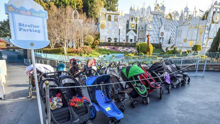 Mom defends using stroller for older kids