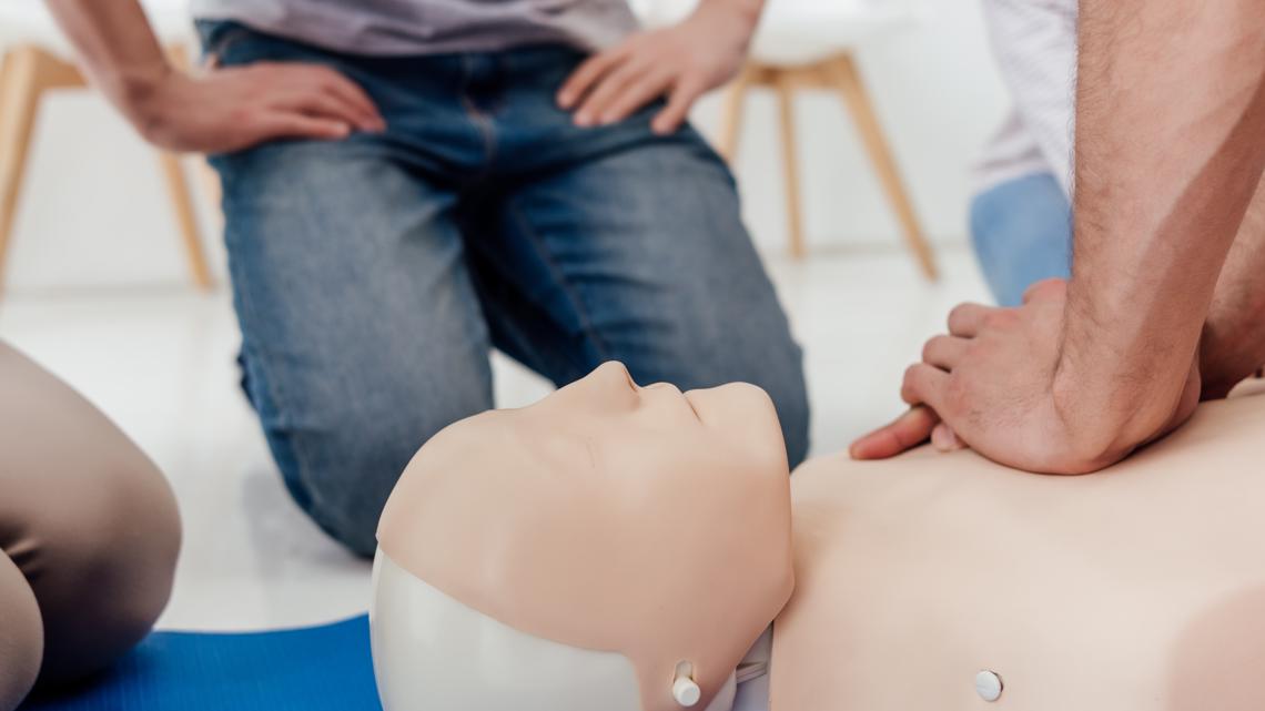 Nurse shares message on the importance of CPR and AED training after near