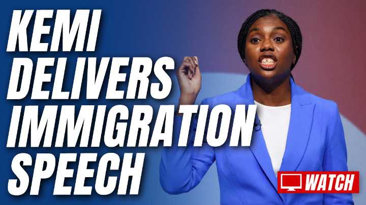 LIVE: Kemi Delivers 'Major Speech' on Immigration