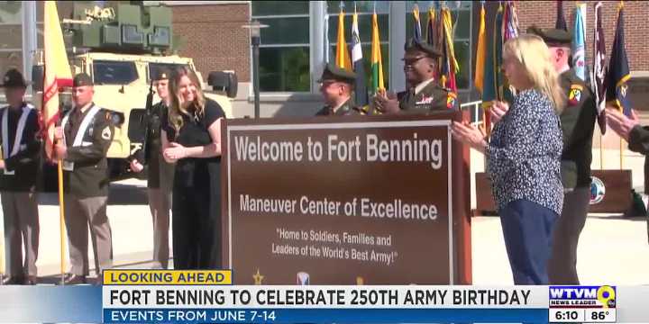 Fort Benning celebrates U.S. Army's 250th birthday