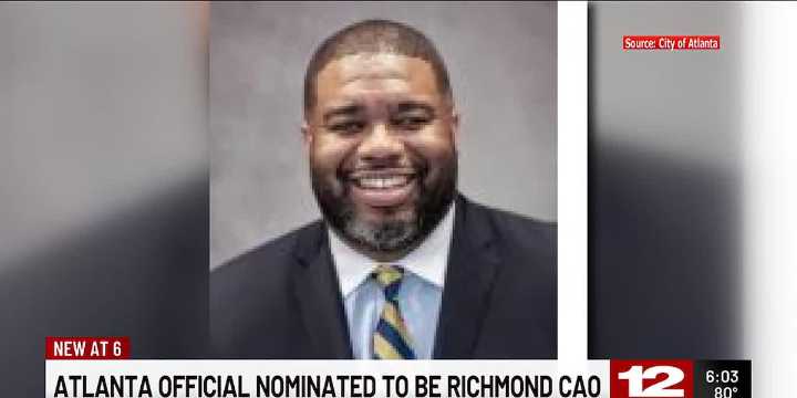 Atlanta official nominated to be Richmond CAO