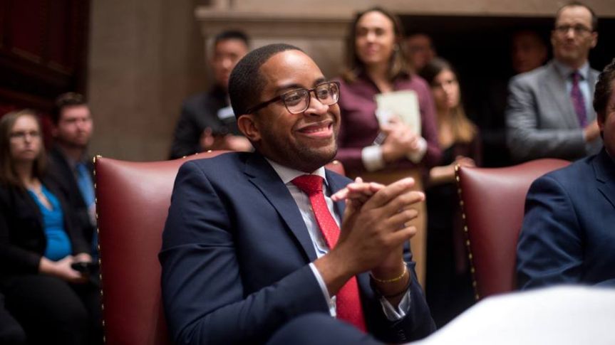 On the campaign trail with mayoral candidate Zellnor Myrie