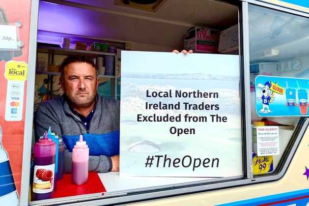 ‘They call it the Open but it’s a closed door’: Local traders could protest over trading pitches for golf showpiece