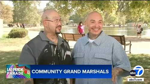 Meet Trino and Adam, the LA Pride Parade Community Grand Marshals