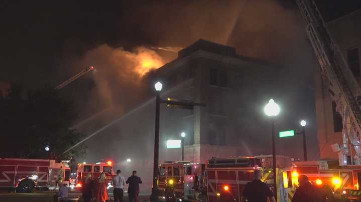 Fate of Gilbert Building in limbo as investigation blaze continues a year later