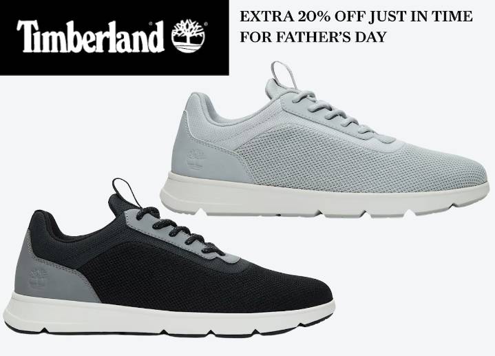 Timberland launches Father's Day promotion with footwear starting at $35