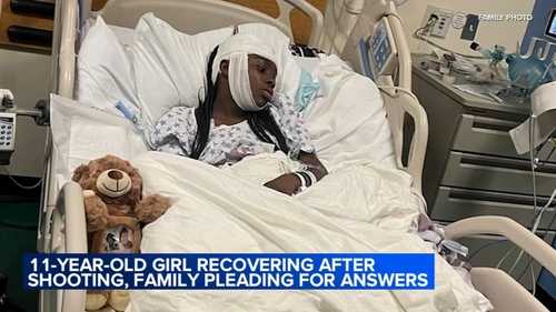 Harvey shooting injures Willow James, 11, while driving home from school; family seeks answers