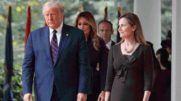 Trump frustrated by Justice Amy Coney Barrett, other Supreme Court picks: Sources