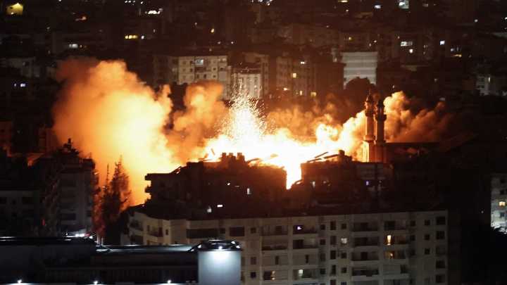 Israeli Military Strikes Beirut’s Southern Suburbs