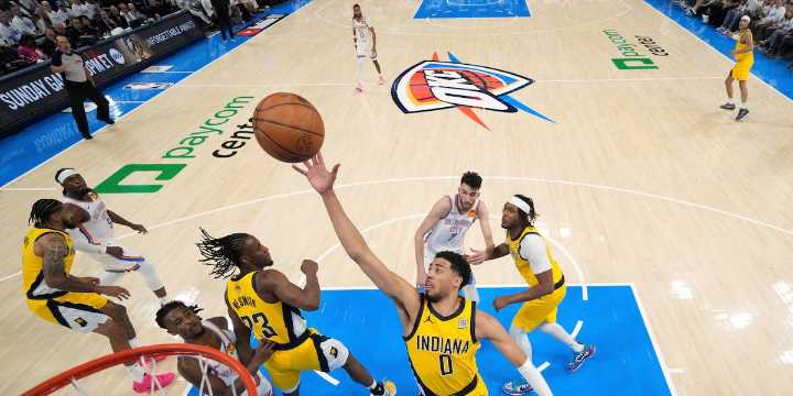 Indiana Pacers beat Oklahoma City Thunder 111-110 in Game 1 of NBA Finals
