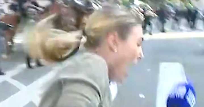 Reporter Gets Hit By Rubber Bullet At L.A. Protest, Sparking Shock Allegation