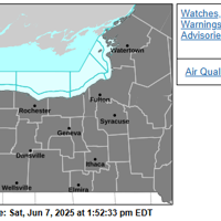 Air quality alert continues until midnight in GLOW region
