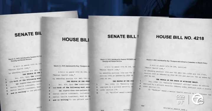 Bills to add oversight, accountability to MI mental health system move forward