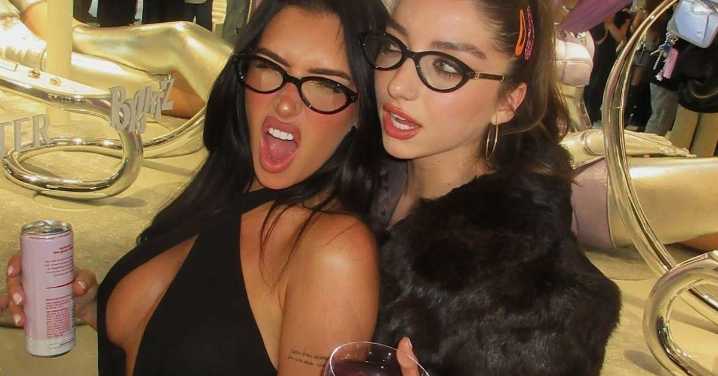 Kylie Jenner's Bestie Stassie Karanikolaou Goes Braless: Photos